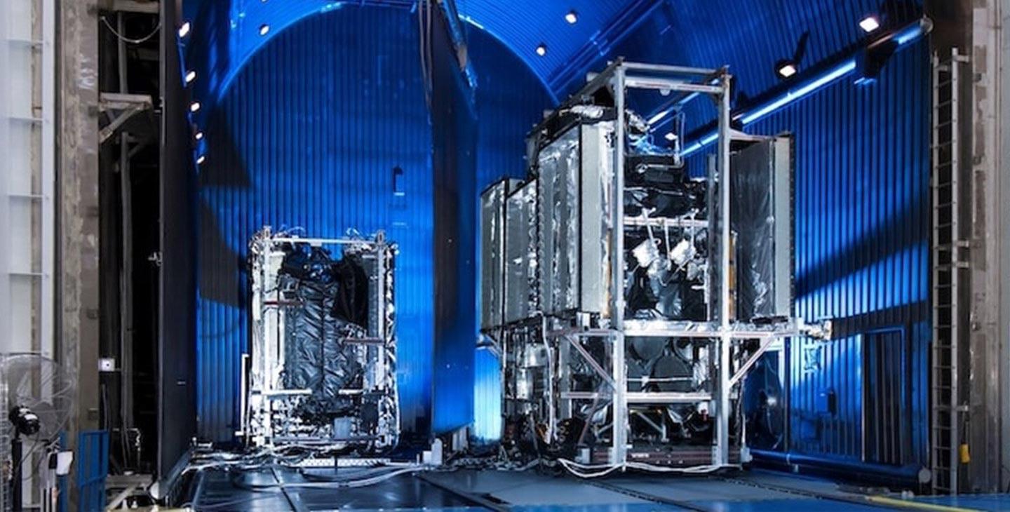 Antes do lançamento, primeiro satélite ViaSat-3 é colocado à prova no solo